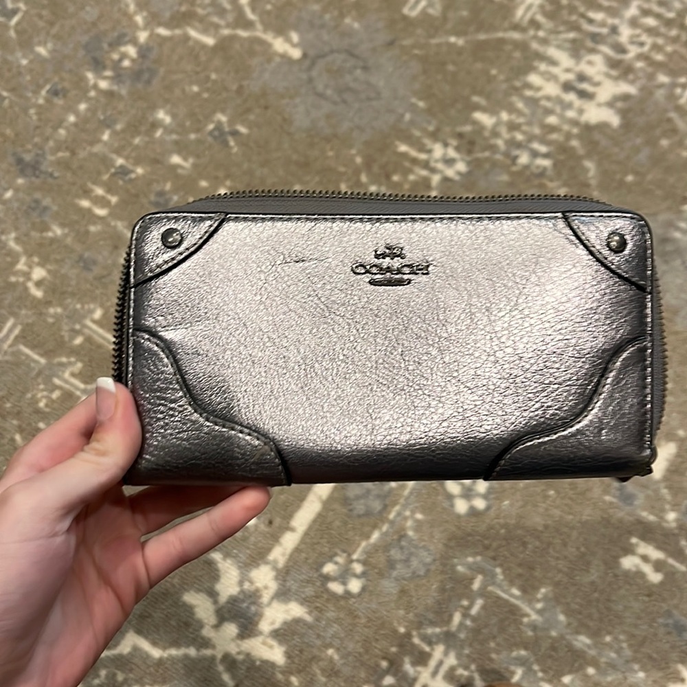 Leather Coach Wallet